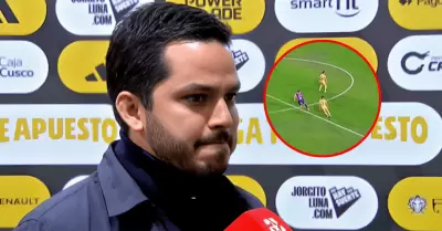 Franco Navarro Jr. disconforme con arbitraje del Alianza Lima vs. Cusco FC