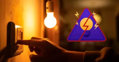 Corte de luz: distritos sin electricidad en Lima y Callao.