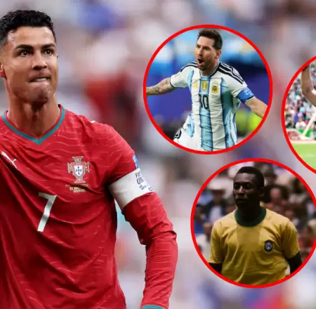 Cristiano Ronaldo se considera el mejor jugador de la historia por encima de Mes