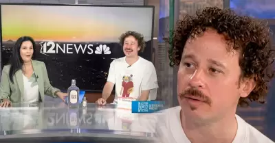 Luisito Comunica durante una entrevista televisiva.