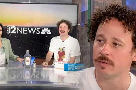 Luisito Comunica durante una entrevista televisiva.
