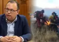 Cusco es la regi�n m�s afectada por los incendios forestales.