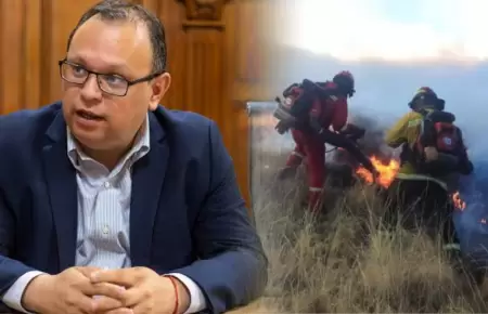 Cusco es la regi�n m�s afectada por los incendios forestales.