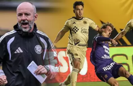 Javier Rabanal hizo autocr�tica tras la derrota de Cusco ante Alianza Lima.