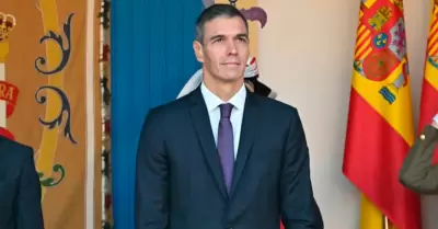 Mandatario recibi� fuerte rechazo en plena fiesta nacional.