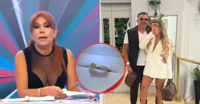 Magaly se burla del anillo que le regalaron a Yahaira Plasencia