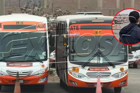 Cerca de 100 buses de la E.T. Canad� no cubren ruta por segundo d�a consecutivo