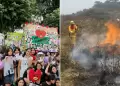 ARMYs peruanas se unen para apoyar a familias afectadas por los incendios forestales en Cusco