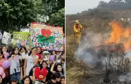 ARMYs peruanas se unen para apoyar a familias afectadas por los incendios forestales en Cusco