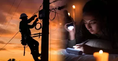 Corte de luz: cronograma de distritos afectados.