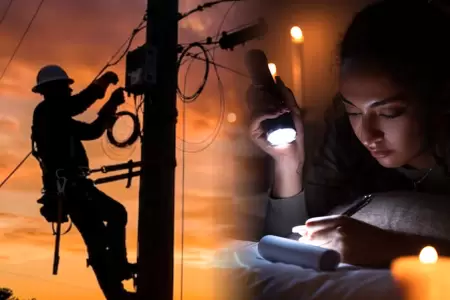 Corte de luz: cronograma de distritos afectados.