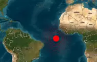 Terremoto de magnitud 6.8 sacude HOY el océano Atlántico: ¿a qué hora ocurrió y genera alerta de tsunami?