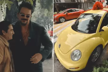 Ricardo Arjona obsequia auto a su hist�rico taxista mexicano y escen�grafo