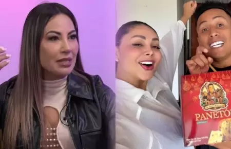 Pamela L�pez anuncia su panet�n