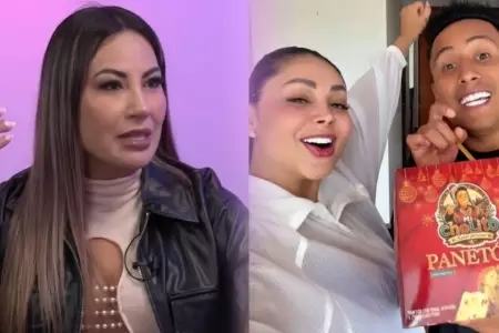 Pamela L�pez anuncia su panet�n