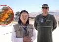 Keiko Fujimori supervisa acciones frente a incendios forestales en Cusco: "Hab�an dos, ya se han podido controlar"