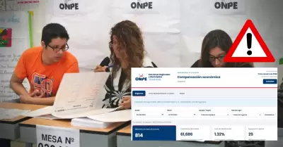 ONPE alerta por p�gina falsa