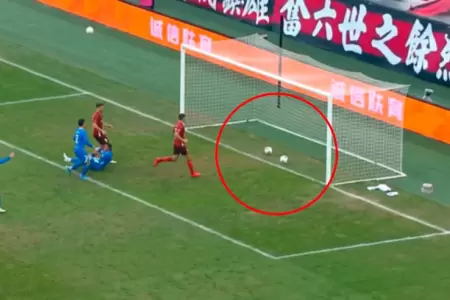 En la liga China, metieron el primer doble gol de la historia del f�tbol