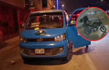 Asesinan colectivero en SJL y compa�eros denuncian amenazas