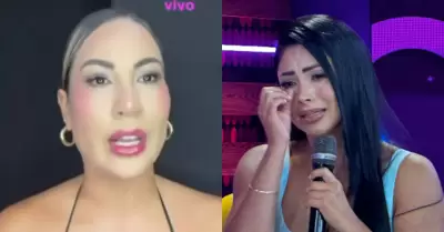 Pamela L�pez responde a la demanda de Pamela Franco