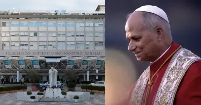 Papa Le�n XIV pasa primera noche tras operaci�n