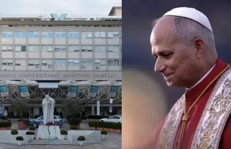 Papa Le�n XIV pasa primera noche tras operaci�n