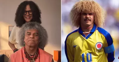 Carlos 'El Pibe' Valderrama se realiz� un radical cambio de look