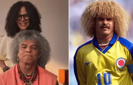 Carlos 'El Pibe' Valderrama se realiz� un radical cambio de look
