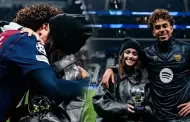 Inés García y la sorpresa que preparó para Lamine Yamal al finalizar su partido de Champions League