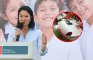 Keiko Fujimori anuncia revisi�n de textos escolares: "Para retirar los sesgos ideol�gicos que han habido"