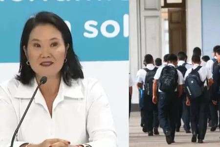 Keiko se pronuncia tras debate por reglamento de disciplina