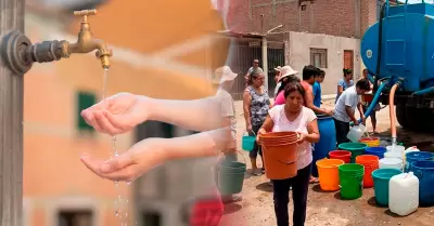 Corte de agua: cronograma de Sedapal.