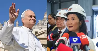 Keiko Fujimori se pronuncia por la llegada del papa Le�n XIV