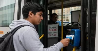 Indecopi coloca multas a empresas que incumplan medio pasaje