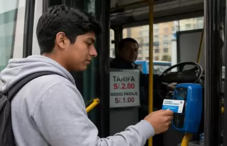 Indecopi coloca multas a empresas que incumplan medio pasaje