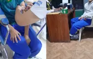 Escolar fue agredido por compa�ero en Hu�nuco y termin� con puntos en la cabeza: "Cogi� un palo y le propin� un golpe"