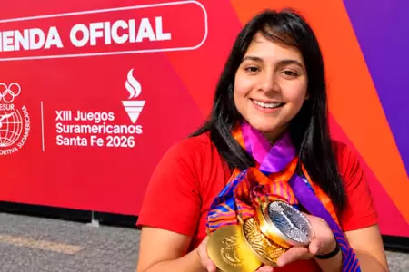 Deportista contribuy� a que Per� logre el primer lugar general en la disciplina.