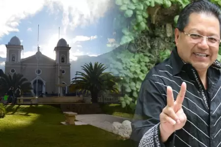 El artista hizo doble viaje.