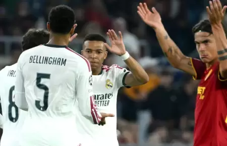 El Real Madrid gan� el partido.
