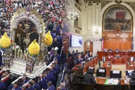 La venerada imagen recibi� un reconocimiento por el Parlamento Andino.