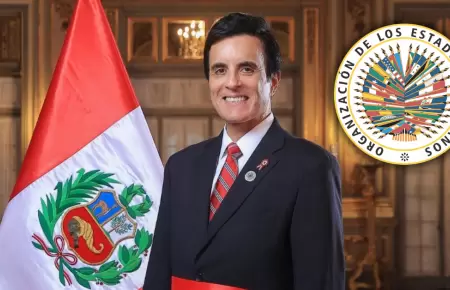Per� presidir� reuniones de autoridades