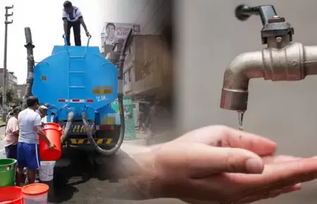 Programaci�n de corte de agua en Lima, seg�n Sedapal.