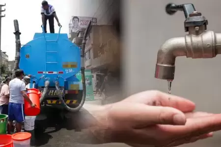Programaci�n de corte de agua en Lima, seg�n Sedapal.