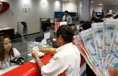 Pago a trabajadores del sector p�blico v�a Banco de la Naci�n.
