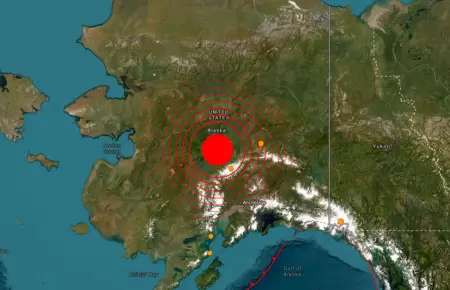 Temblor en Alaska