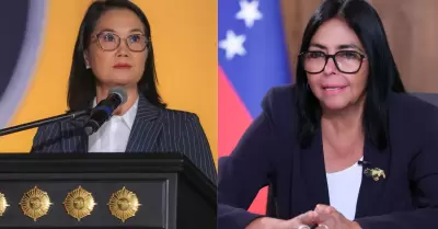 Keiko Fujimori / Delcy Rodr�guez.