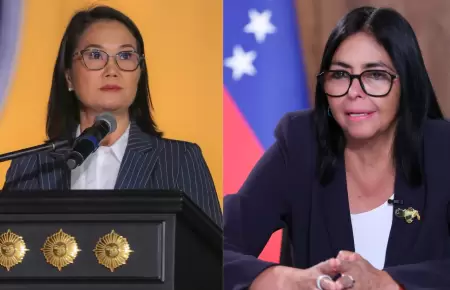 Keiko Fujimori / Delcy Rodr�guez.