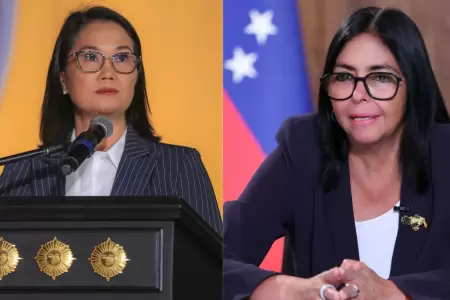 Keiko Fujimori / Delcy Rodr�guez.