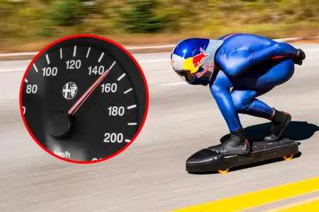 Joven deportista se prepar� por largo tiempo para alcanzar la marca.