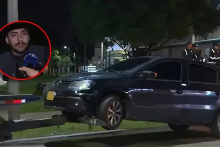 El veh�culo fue remolcado.